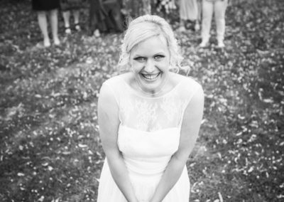 Mariage POTTAM lancé de bouquet